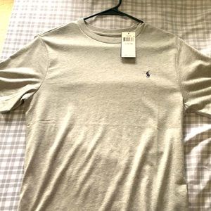 Size 14-16 boys grey polo shirt